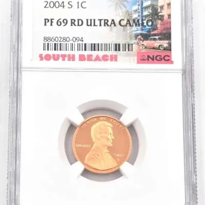 54 graded 2004s lincoln penny