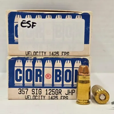 Sale Photo Thumbnail #232: 1238 100 rounds of 357 sig ammo