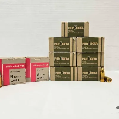 1334 400 rounds of 9mm luger ammunition