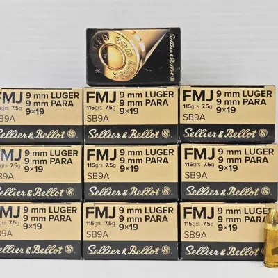 1336 500 rounds of 9mm luger