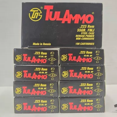 1401 260 rounds of 223 rem ammunition