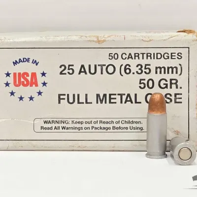 Sale Photo Thumbnail #215: 1205 20 rounds of 25 auto ammo