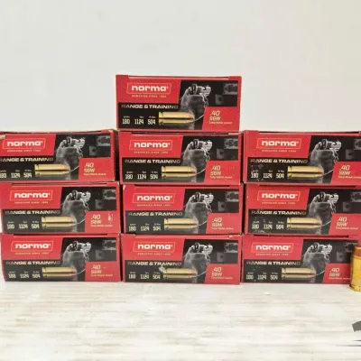 1369 500 rounds of 40 s w ammunition
