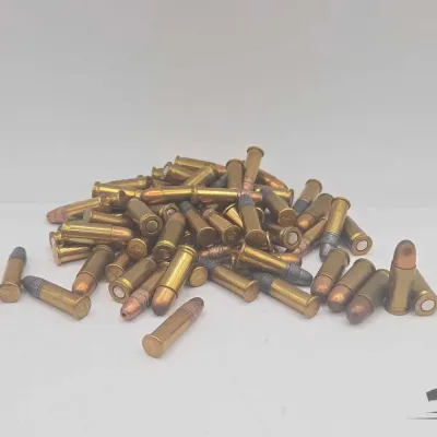 1192 bag of mixed 22 25 ammunition