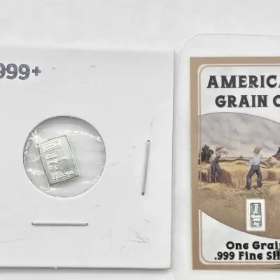 28 1 gram and 1 grain 999 silver