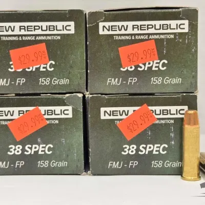 Sale Photo Thumbnail #234: 1242 200 rounds of 38spl ammo