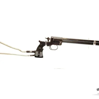Sale Photo Thumbnail #91: 427 marble arms game getter 22 44 over under gun with foldable stock