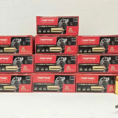 1331 500 rounds of 45 auto ammunition