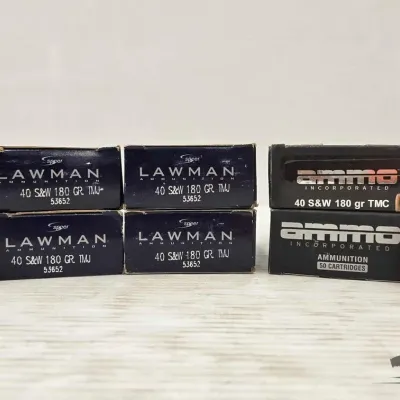1364 300 rounds of 40 s w ammunition