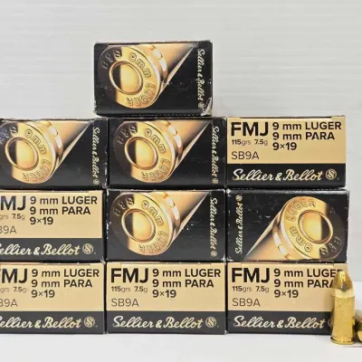 1335 500 rounds 9mm luger ammunition
