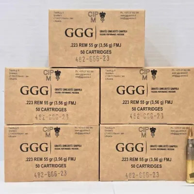 Sale Photo Thumbnail #249: 1272 500 rounds of 223 rem ammo