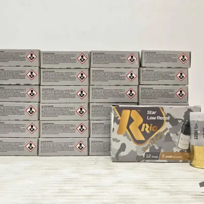 1379 125 rounds of 12 gauge shotgun ammunition