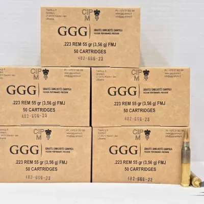 Sale Photo Thumbnail #250: 1274 500 rounds of 223 rem ammo