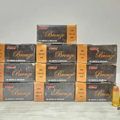 1360 500 rounds of 40 s w ammunition