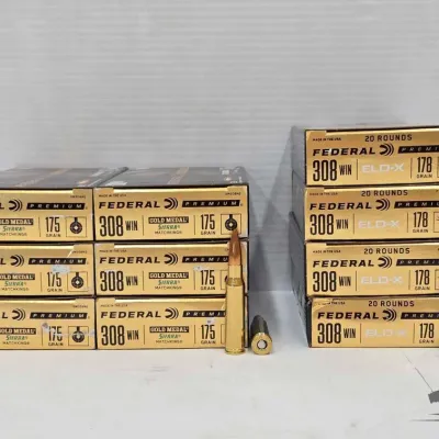Sale Photo Thumbnail #267: 1308 200 rounds of 308 win ammo