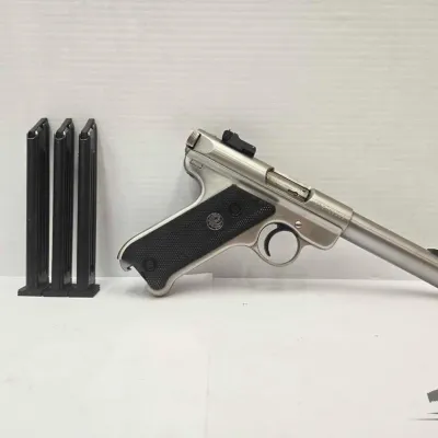 Sale Photo Thumbnail #11: 209 ruger mark ii target 22 lr semi auto pistol
