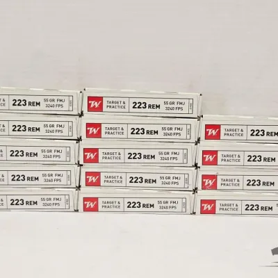 Sale Photo Thumbnail #257: 1288 280 rounds of 223 rem ammo
