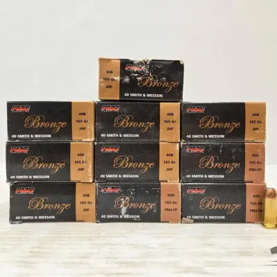 1361 500 rounds of 40 s w ammunition