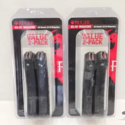 1552 2 25rd ruger 22lr magazines
