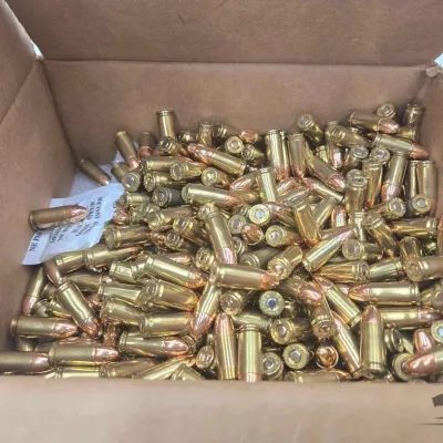 1191 box of 9mm ammunition