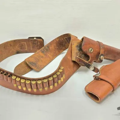 Sale Photo Thumbnail #288: 1800 leather gun holsters