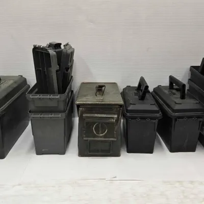Sale Photo Thumbnail #305: 1834 ammo boxes