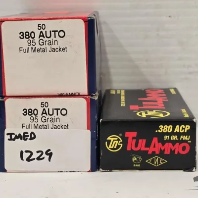 1229 130 rounds of 380 auto