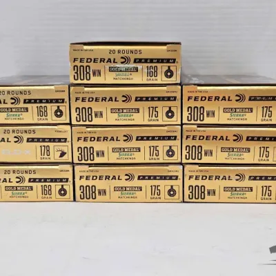 Sale Photo Thumbnail #265: 1304 200 rounds of 308 win ammo