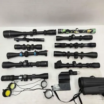 Sale Photo Thumbnail #312: 1842 mixed rifle scopes