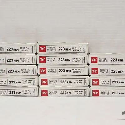 Sale Photo Thumbnail #255: 1284 280 rounds of 223 rem ammo