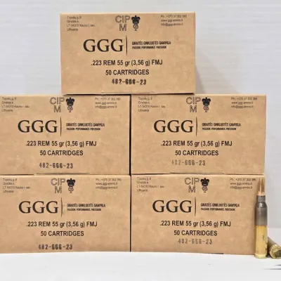 Sale Photo Thumbnail #251: 1276 500 rounds of 223 rem ammo