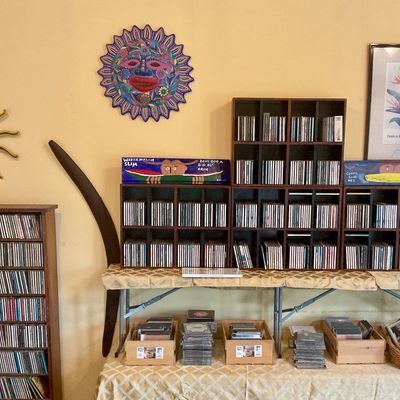 Large CD collection, jazz rock, classical, country, zydeco, local artist