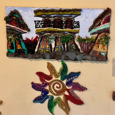 French Quarter painting by local artist