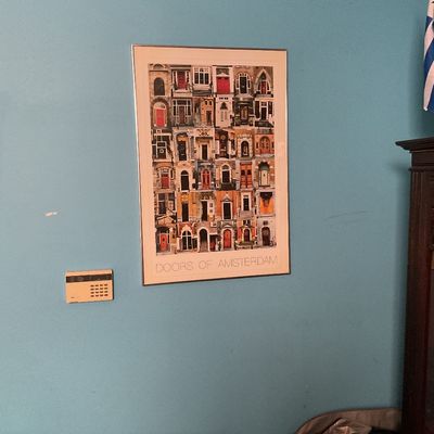 French quarter doors poster