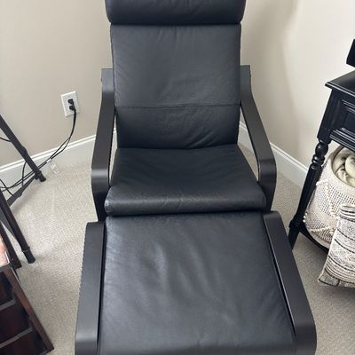 Sale Photo Thumbnail #50: IKEA Poang black $200