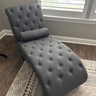 Sale Photo Thumbnail #17: Chaise 52” from back to front  24” wide $150