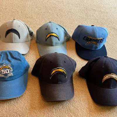 Chargers Football Caps