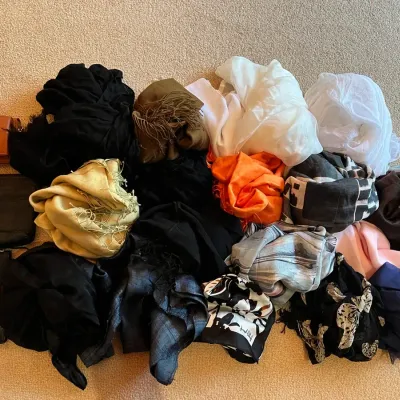 Women's Scarves And Travel Pouches