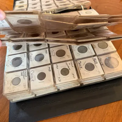 BIG Collection Of Vintage Coins From Around The World