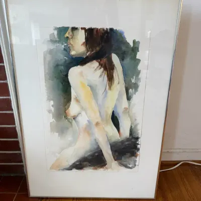 Sara Rowe Watercolor Framed Wall Art 