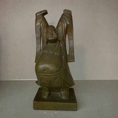 Bronze Laughing Buddha Statue