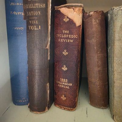 Antique 19th-Century Hardcover Books (Lot of 4)