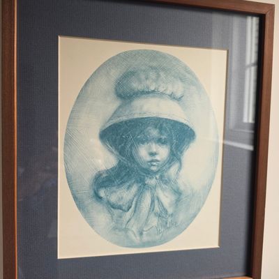 Vel Miller "Jenny" Portrait Print