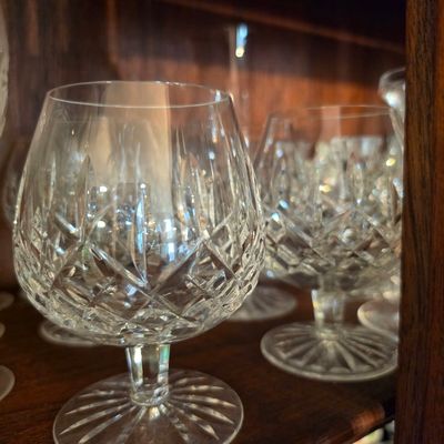 Vintage Waterford Lismore Brandy Snifters