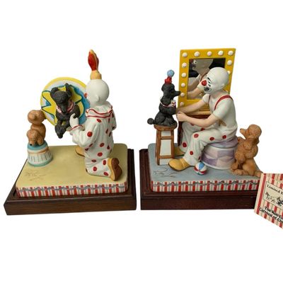 Sale Photo Thumbnail #38: Toby the Clown Ron Lee Limited Edition Figurines – Set of 2