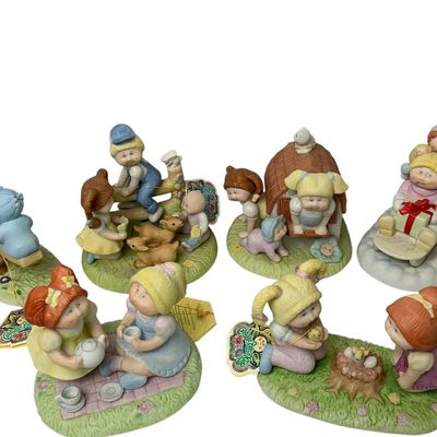 Sale Photo Thumbnail #32: Vintage Cabbage Patch Kids Figurine Collection – 6 Pieces