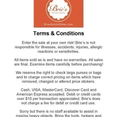 Estate sale photo