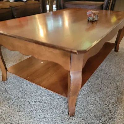 Sale Photo Thumbnail #39: Wooden Coffee Table 