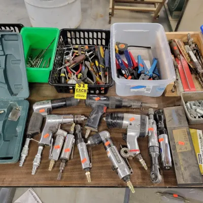 Sale Photo Thumbnail #292: Pneumatic Hand Tools 