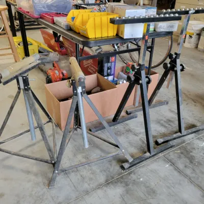 Sale Photo Thumbnail #262: Roller Stand Saw Horse 